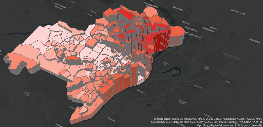 3D Skyline Map